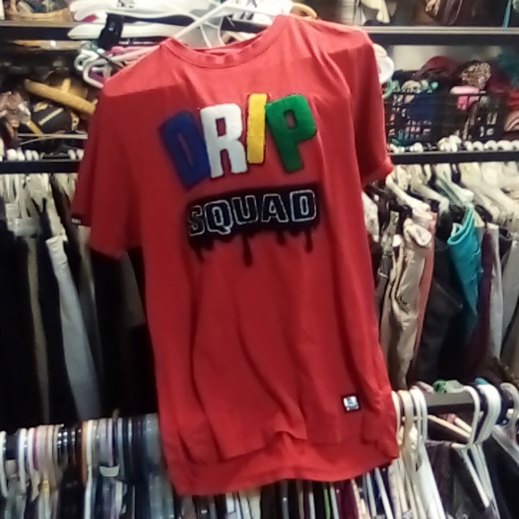 Makobi red Drip Squad Medium T-shirt used - Picture 3 of 5